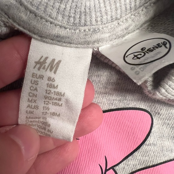 H&M Disney Sweatshirt Minnie Mouse 18 months - Picture 4 of 6